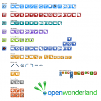 Open Wonderland - Client interface icons