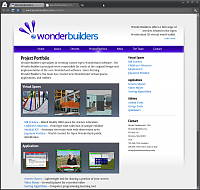 WonderBuilders Website - Portfolio